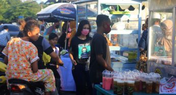 Tidak Jaga Jarak, Warga Kupang Padati Lokasi Penjualan Takjil