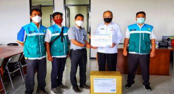 PLN ULP Ruteng Serahkan APD di Manggarai Timur