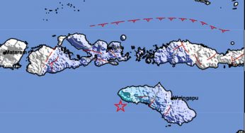 Gempa Magnitudo 4,9 Guncang Sumba Barat Daya