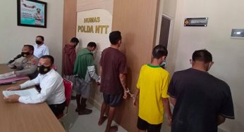 Polda NTT Tangkap 2 Pencuri dan 3 Penadah Sepeda Motor