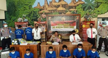 Polres Sumba Barat Tangkap Dua Spesialis Pencuri Sepeda Motor
