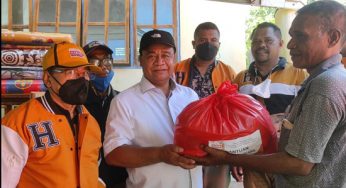 Road Show untuk Korban Seroja, Hanura NTT Bantu 227 KK di Adonara