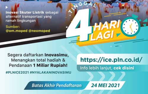 Segera Daftar, Kompetisi Inovasi PLN Berhadiah Rp1 Miliar Tutup 24 Mei ...