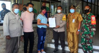 Tim Satgas Liliba Keliling Toko dan Warung Sosialisasi Edaran Penebalan PPKM Mikro
