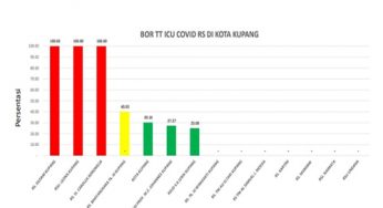 Ruang ICU Tiga Rumah Sakit di Kota Kupang Terisi 100%