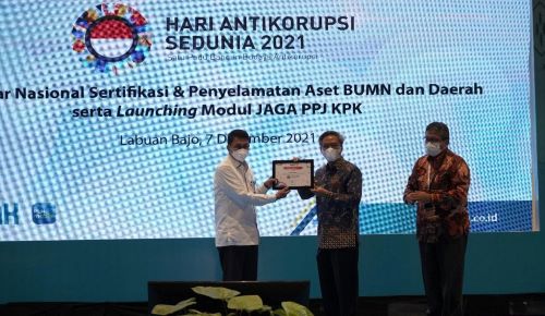 Selamatkan Aset Negara Triliunan Rupiah, PLN Raih Penghargaan Dari KPK ...