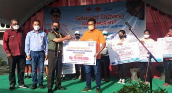 Bank NTT Serahkan CSR Rp75 Juta Kepada Bumdes 7 Maret Hadekewa