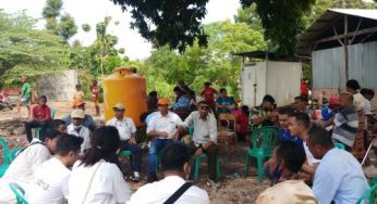 Rapat Di Bawah Pohon, Dirut Bank NTT dan 2 Kadis Eksekusi Program TJPS