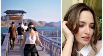 Heboh, Nia Ramandhani Tampil Seksi di Pulau Komodo, Cuma Pakai Ini