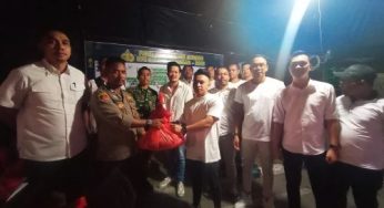 Respon Cepat, HIPMI Kota Kupang Salurkan Sembako kepada Anggota Polri dan TNI