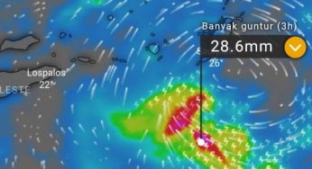 Waspada, Badai Mirip Seroja Tumbuh Dekat Wilayah NTT