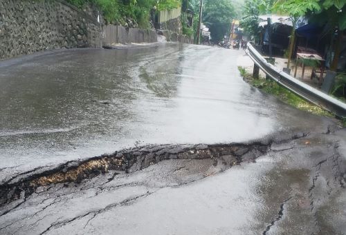 Hujan Guyur Kota Kupang Selama 2 Hari, Jalan Penghubung Oebufu-Liliba Ambles