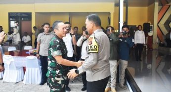 Kapolda TNI dan Pangdam IX Udayana Perkuat Kerjasama Pengamanan Perbatasan